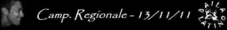 Camp. Regionale - 13/11/11