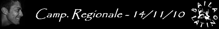 Camp. Regionale - 14/11/10