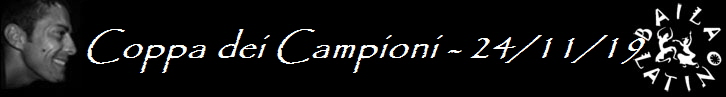 Coppa dei Campioni - 24/11/19