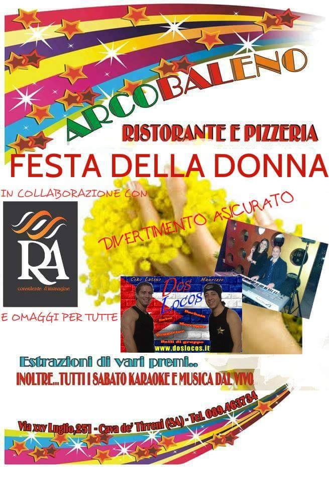 Festa della donna all'arcobaleno Festa della donna all'arcobaleno