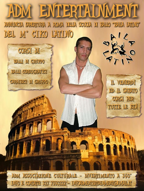 Scuola Baila Latino del M° Ciko Latino a Roma Scuola Baila Latino del M° Ciko Latino a Roma