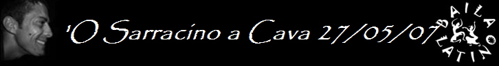 'O Sarracino a Cava 27/05/07