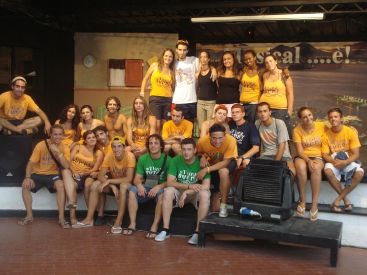 Equipe d'animazione Villaggio Paestum 2008