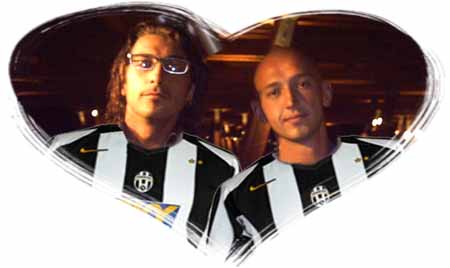 Gigi & Bruno gridano Forza Juve